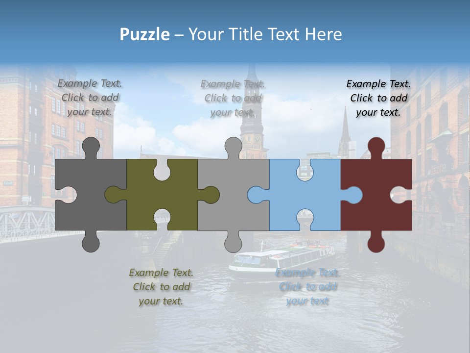 Church Germany Hamburger PowerPoint Template