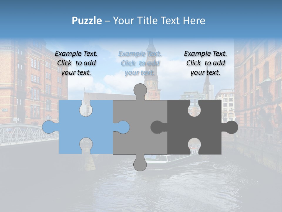 Church Germany Hamburger PowerPoint Template