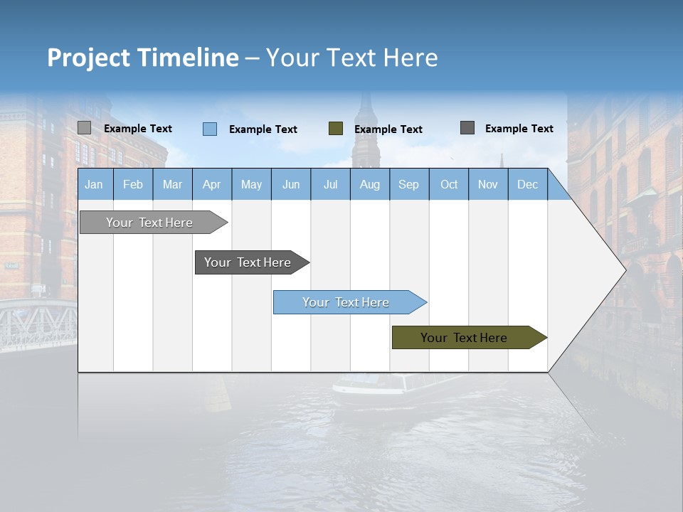 Church Germany Hamburger PowerPoint Template