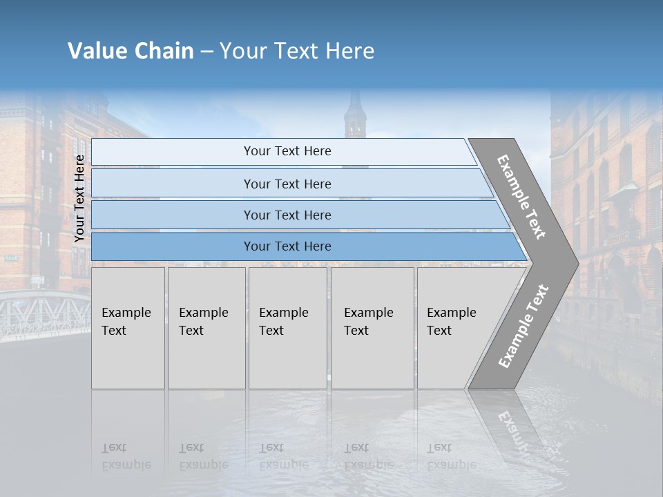Church Germany Hamburger PowerPoint Template