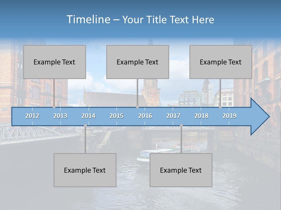Church Germany Hamburger PowerPoint Template