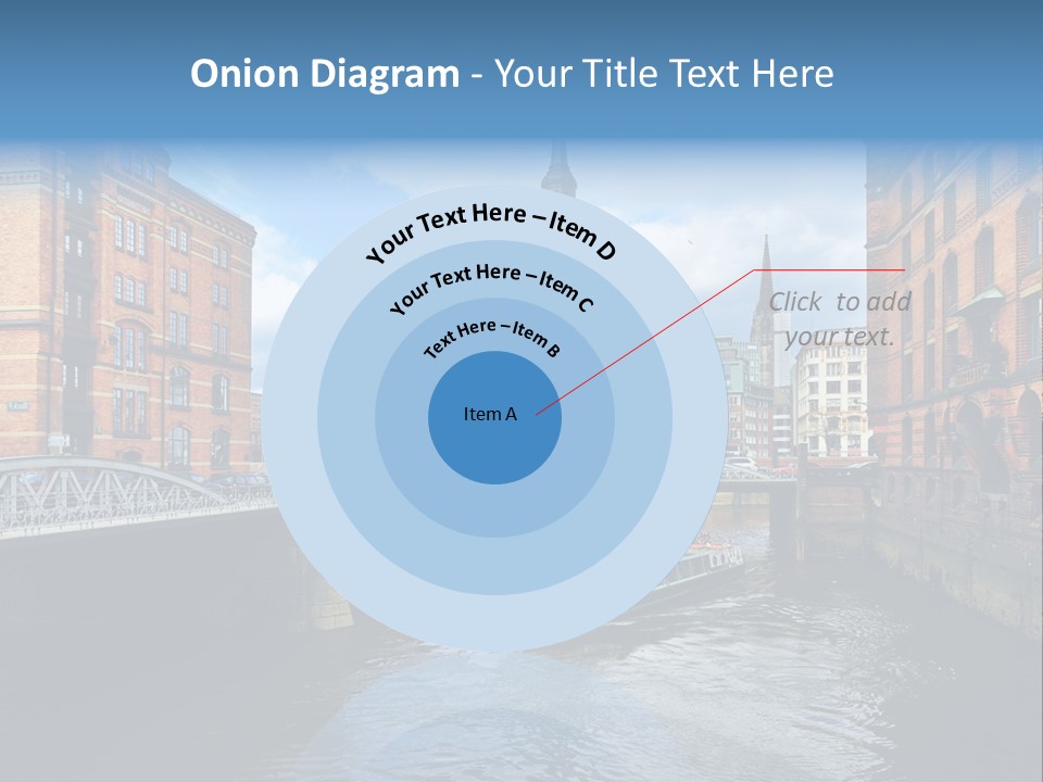 Church Germany Hamburger PowerPoint Template