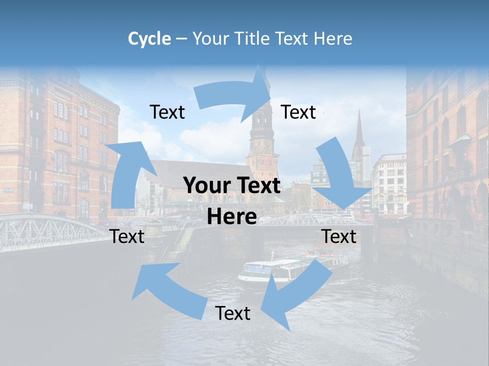 Church Germany Hamburger PowerPoint Template