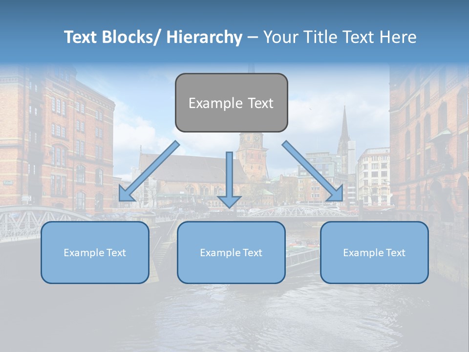 Church Germany Hamburger PowerPoint Template