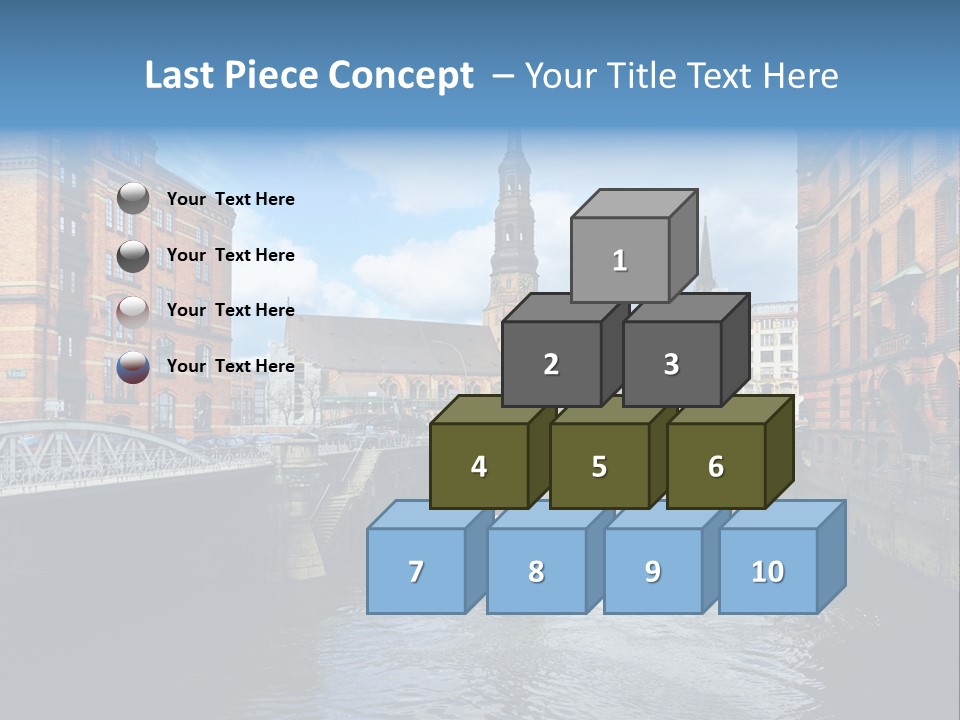 Church Germany Hamburger PowerPoint Template