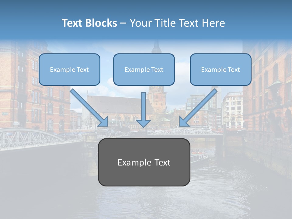 Church Germany Hamburger PowerPoint Template