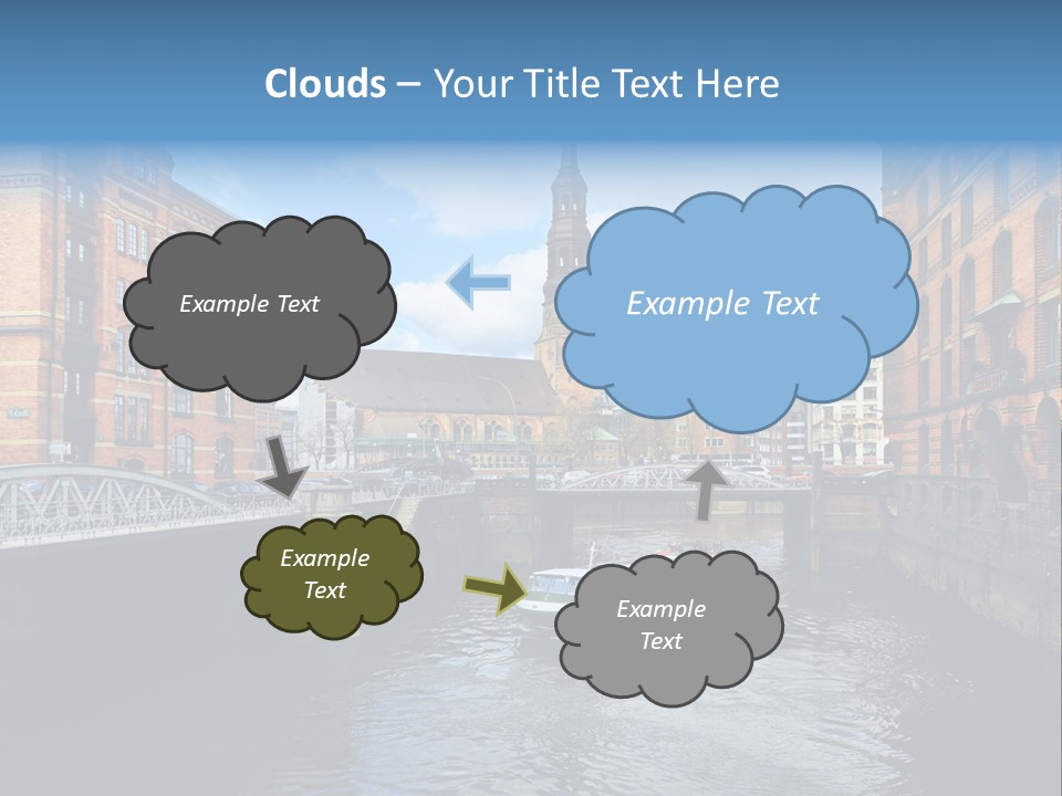 Church Germany Hamburger PowerPoint Template