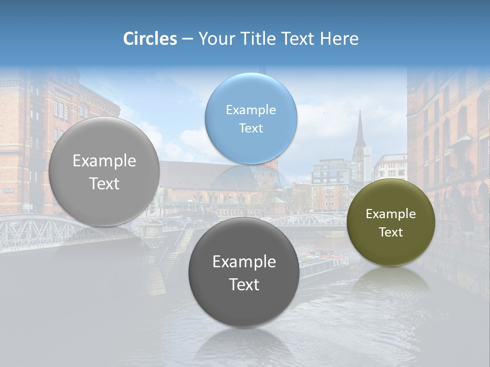 Church Germany Hamburger PowerPoint Template