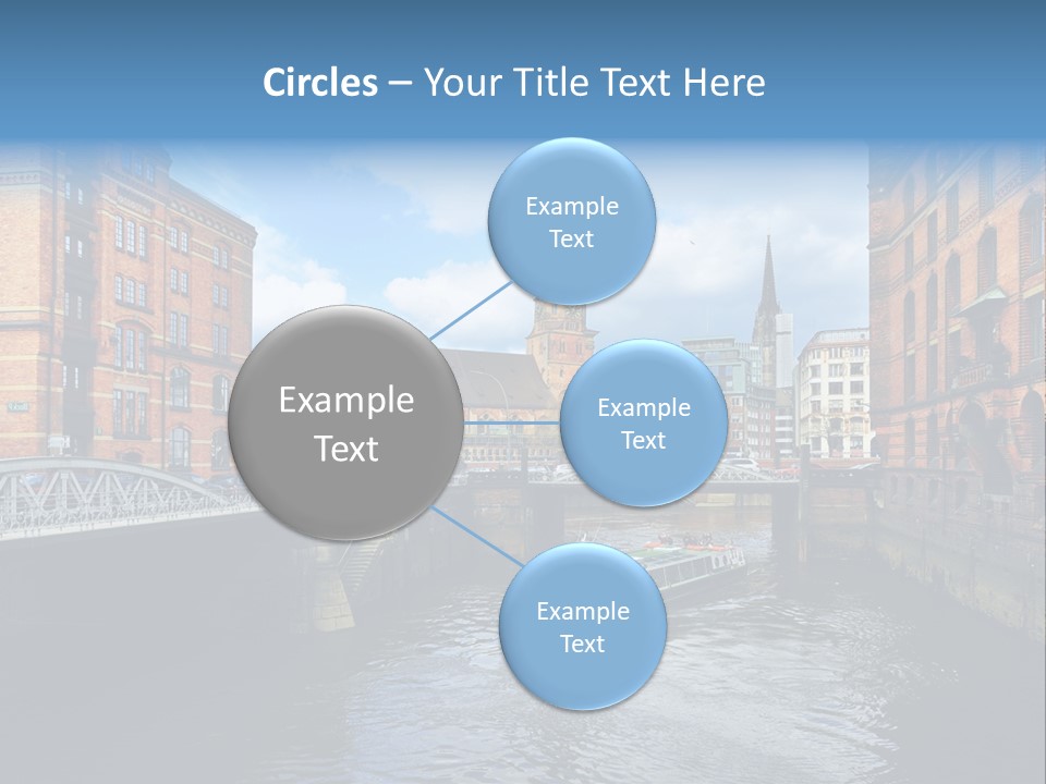 Church Germany Hamburger PowerPoint Template