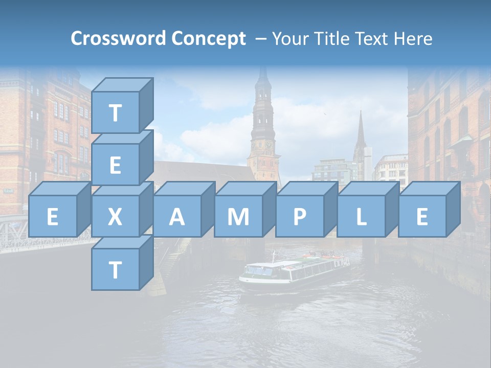 Church Germany Hamburger PowerPoint Template