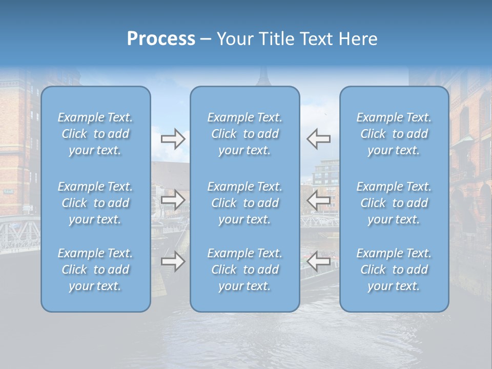 Church Germany Hamburger PowerPoint Template