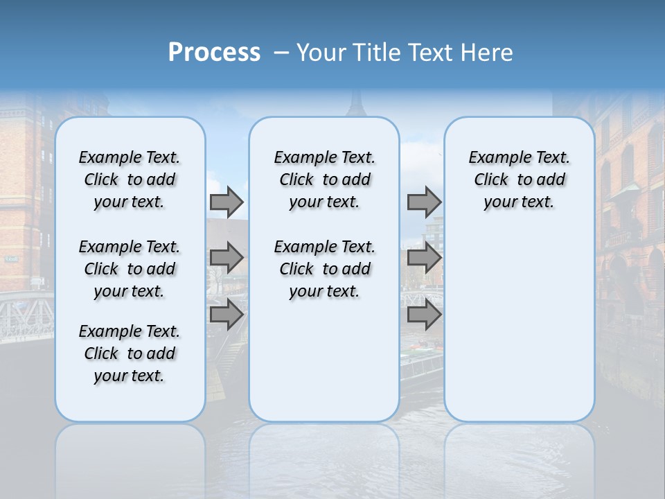 Church Germany Hamburger PowerPoint Template