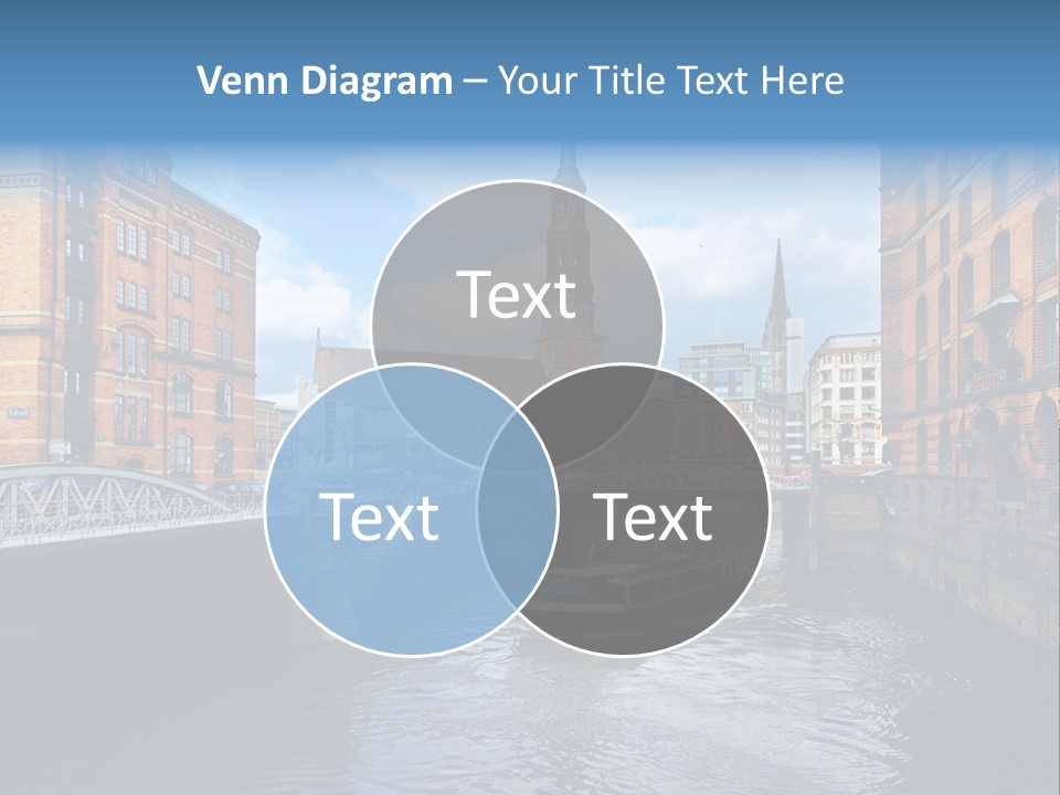 Church Germany Hamburger PowerPoint Template