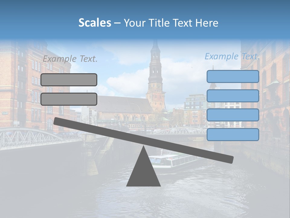 Church Germany Hamburger PowerPoint Template