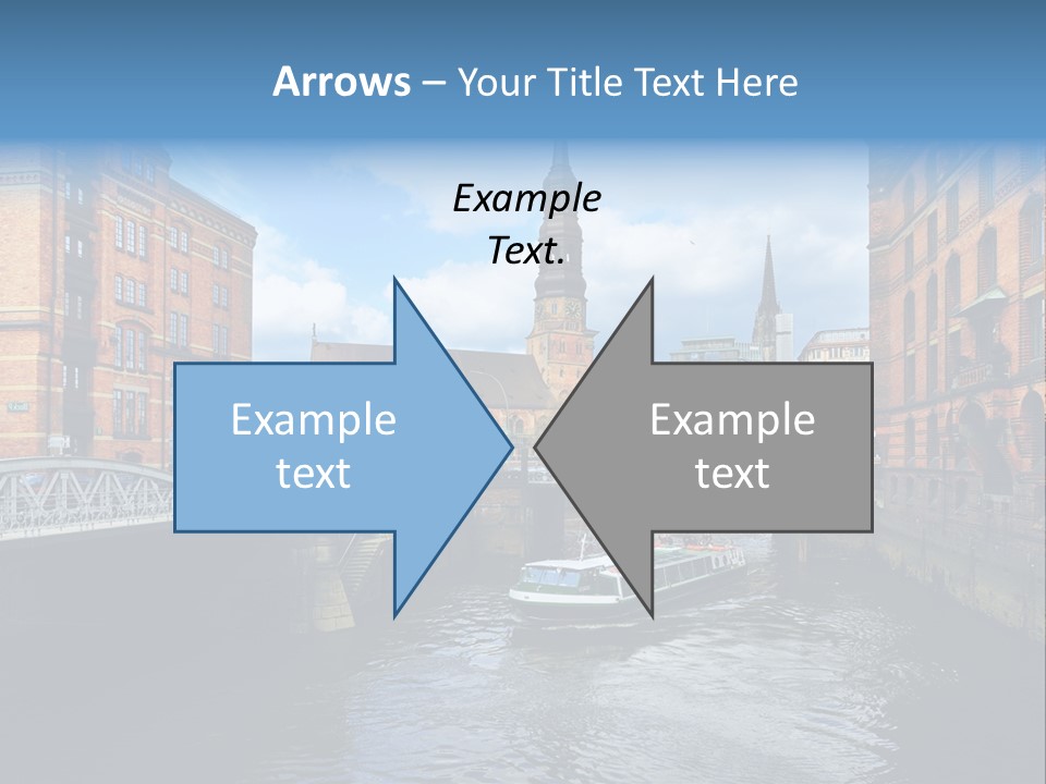 Church Germany Hamburger PowerPoint Template