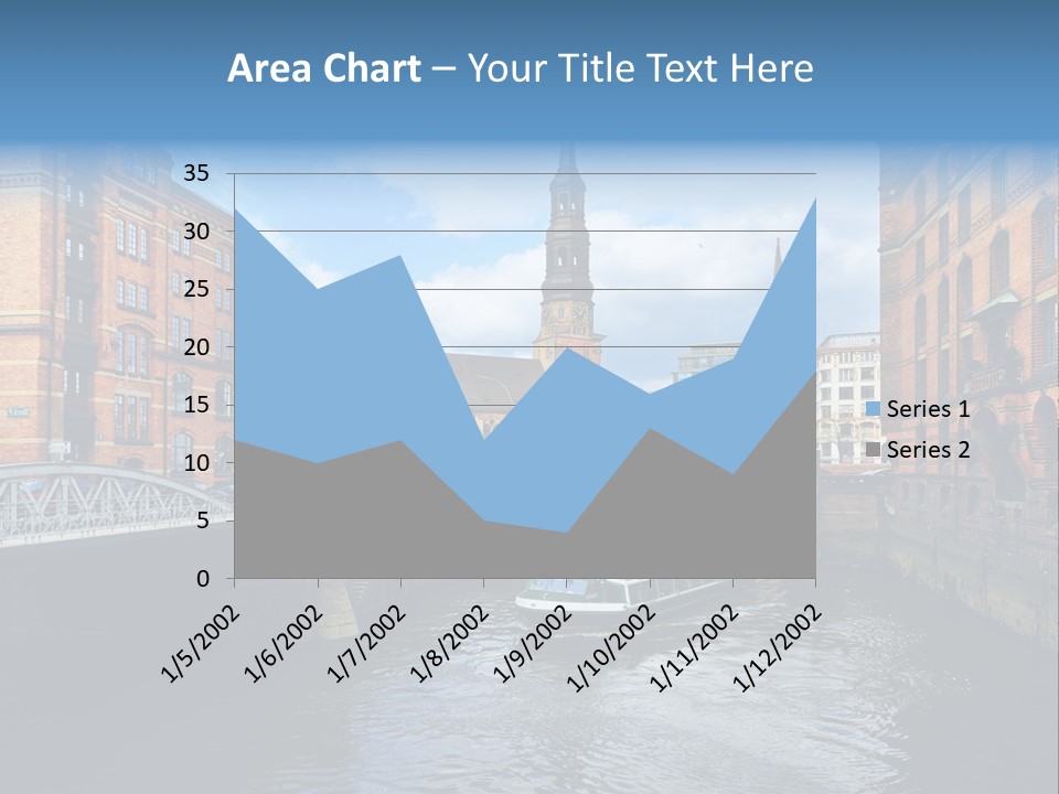 Church Germany Hamburger PowerPoint Template