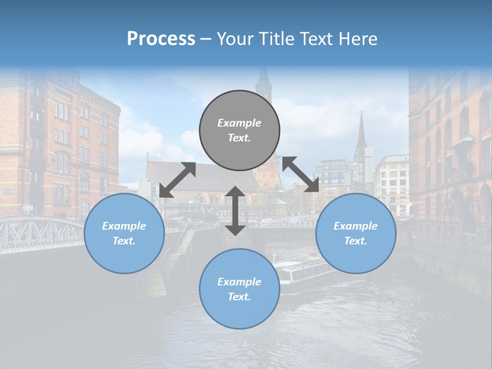 Church Germany Hamburger PowerPoint Template