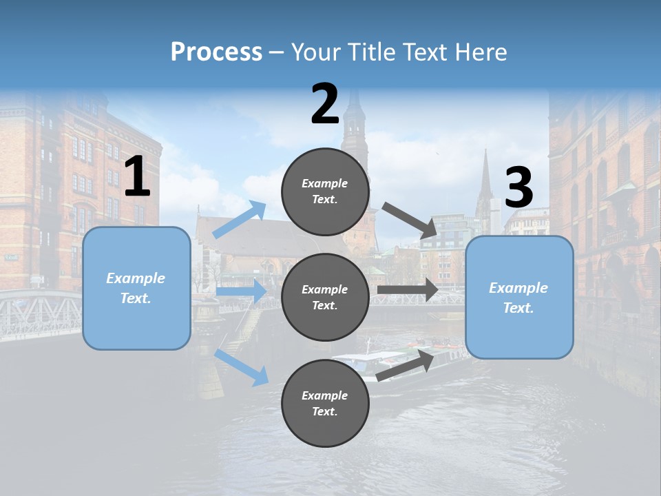 Church Germany Hamburger PowerPoint Template