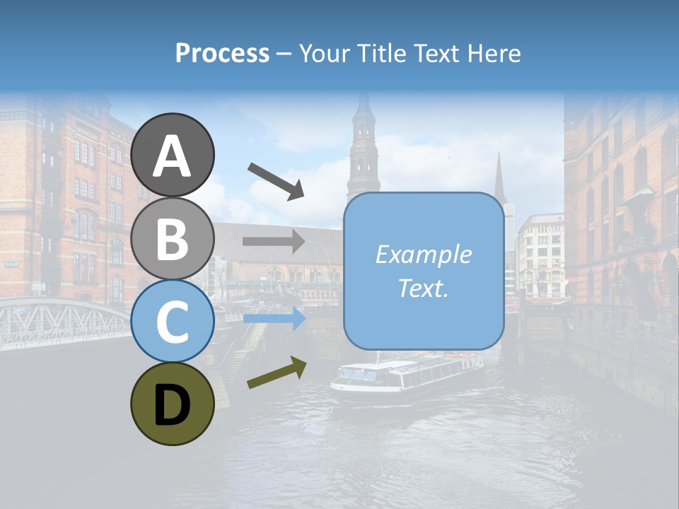 Church Germany Hamburger PowerPoint Template