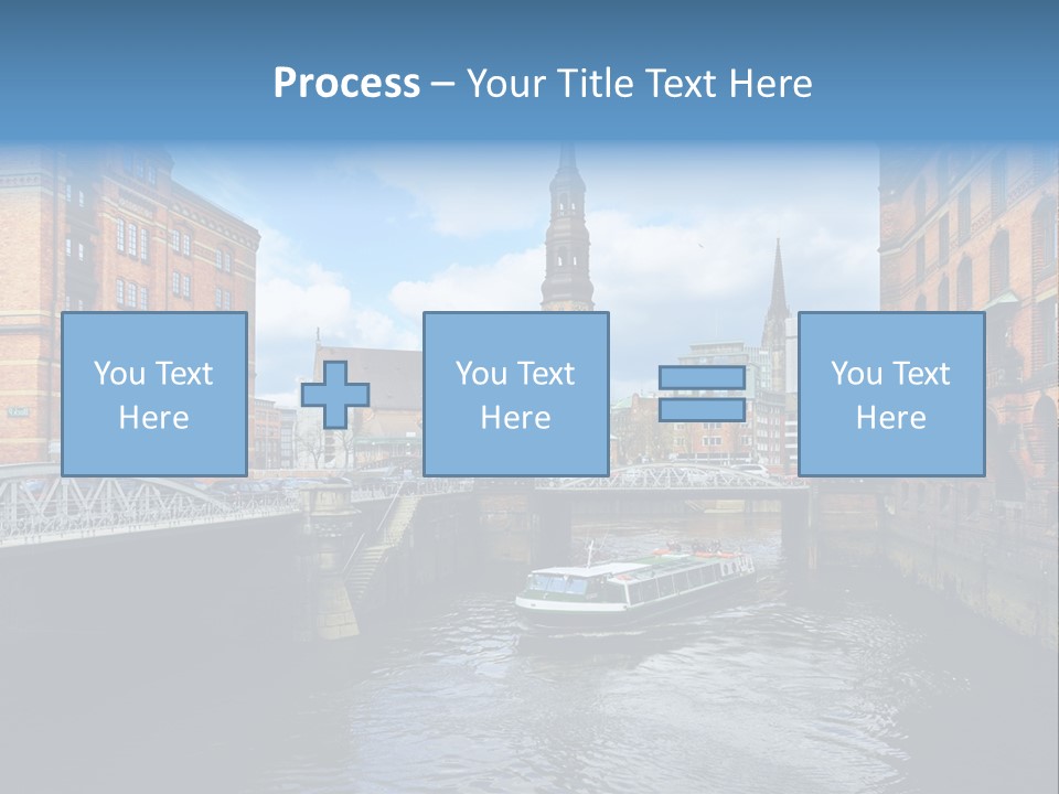 Church Germany Hamburger PowerPoint Template