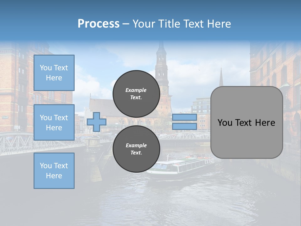 Church Germany Hamburger PowerPoint Template