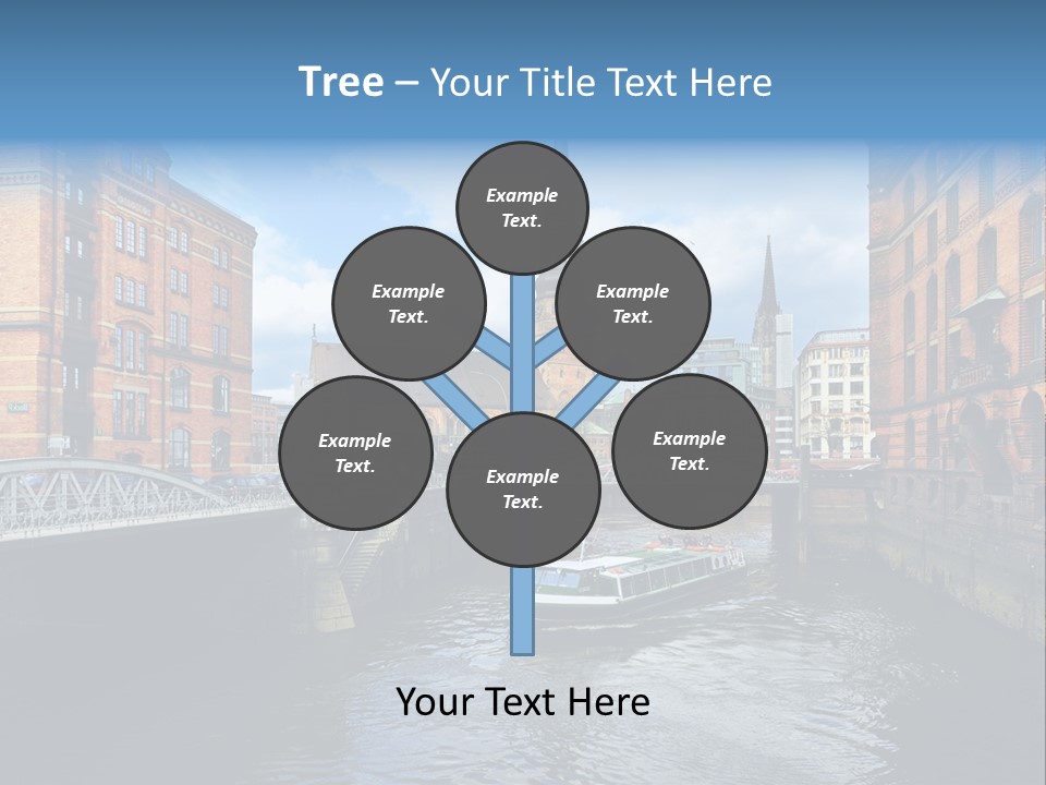 Church Germany Hamburger PowerPoint Template