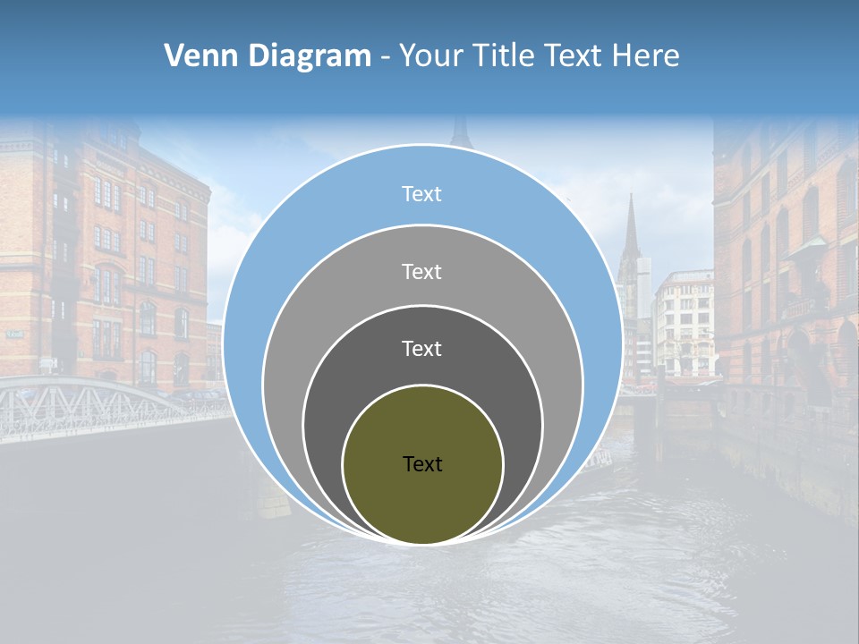 Church Germany Hamburger PowerPoint Template