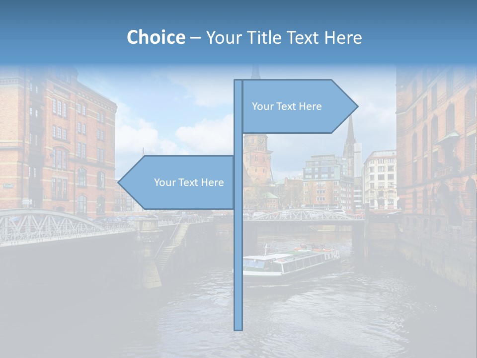 Church Germany Hamburger PowerPoint Template