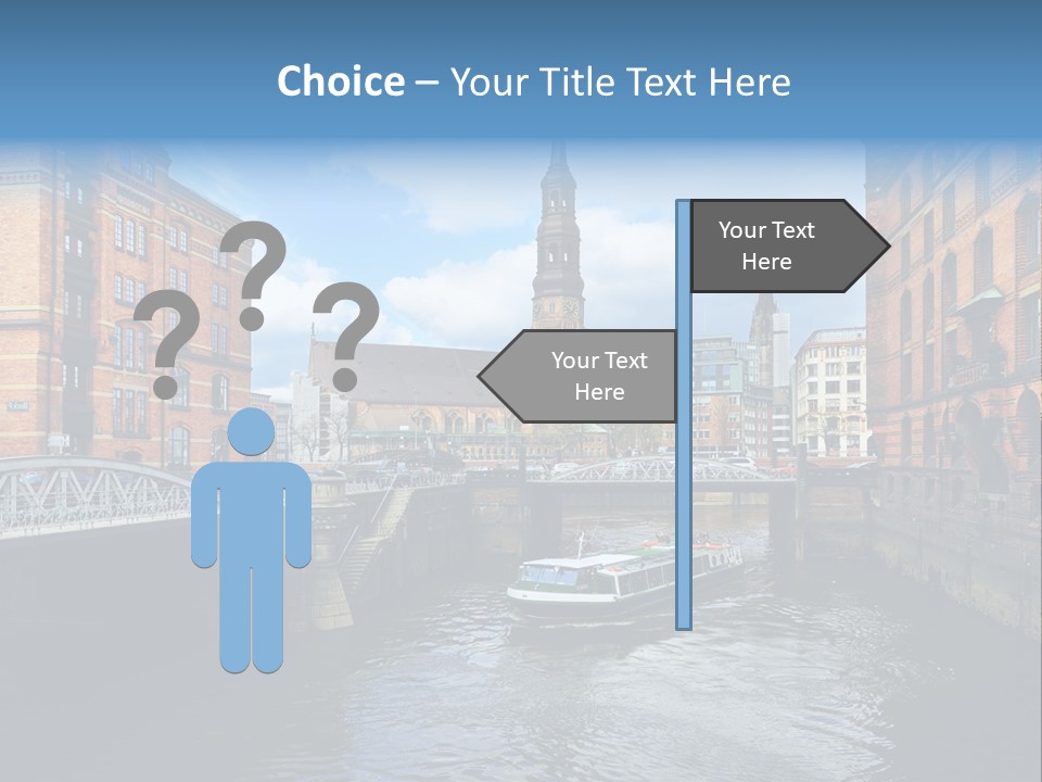 Church Germany Hamburger PowerPoint Template