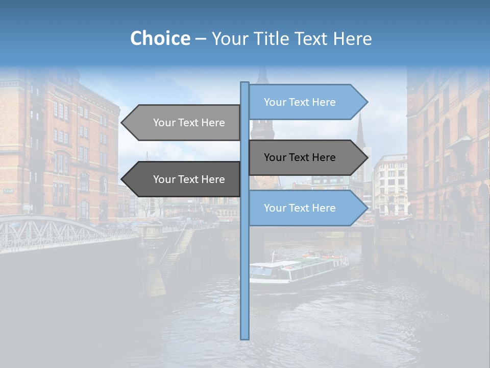 Church Germany Hamburger PowerPoint Template