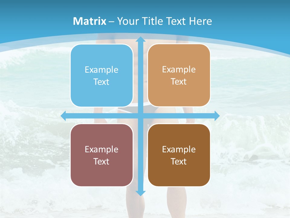 Torso Sexy Beautiful PowerPoint Template