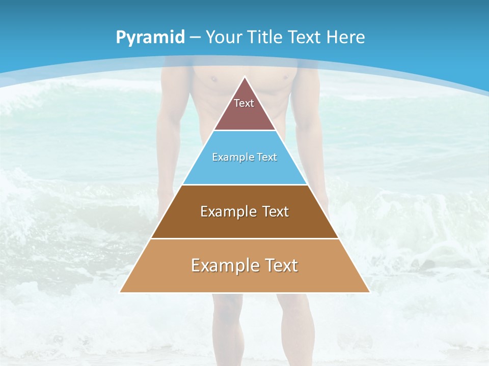 Torso Sexy Beautiful PowerPoint Template