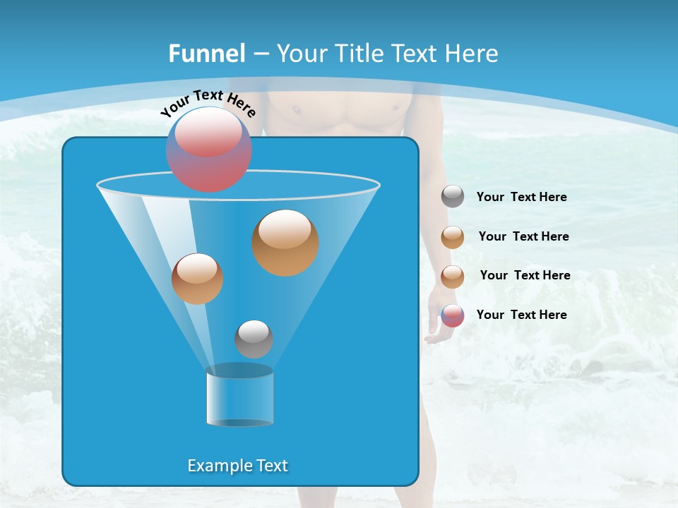 Torso Sexy Beautiful PowerPoint Template