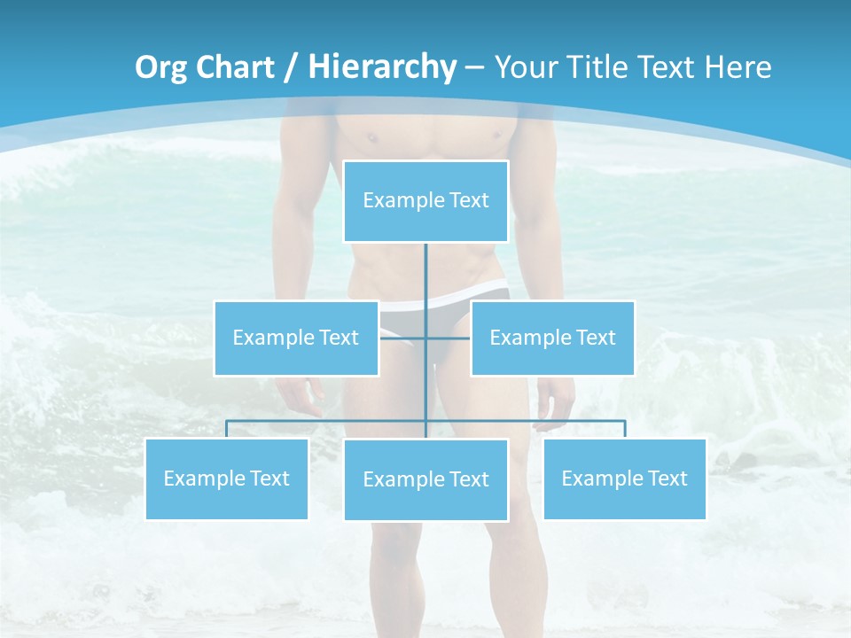 Torso Sexy Beautiful PowerPoint Template