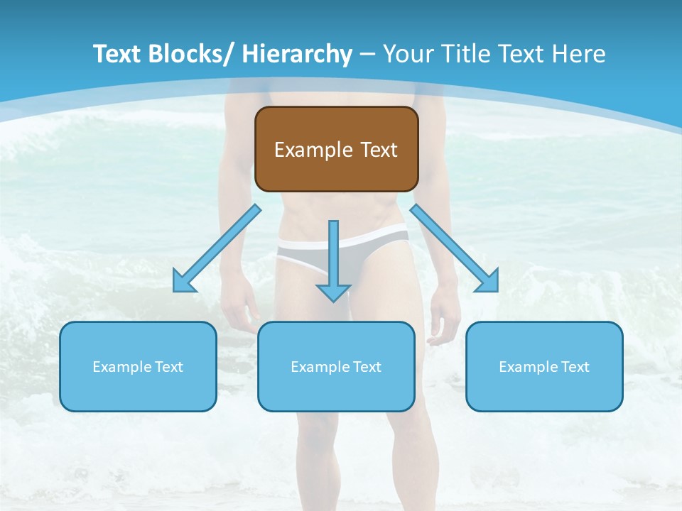 Torso Sexy Beautiful PowerPoint Template