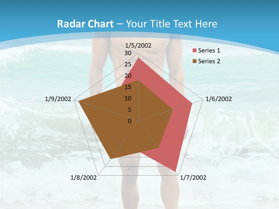 Torso Sexy Beautiful PowerPoint Template