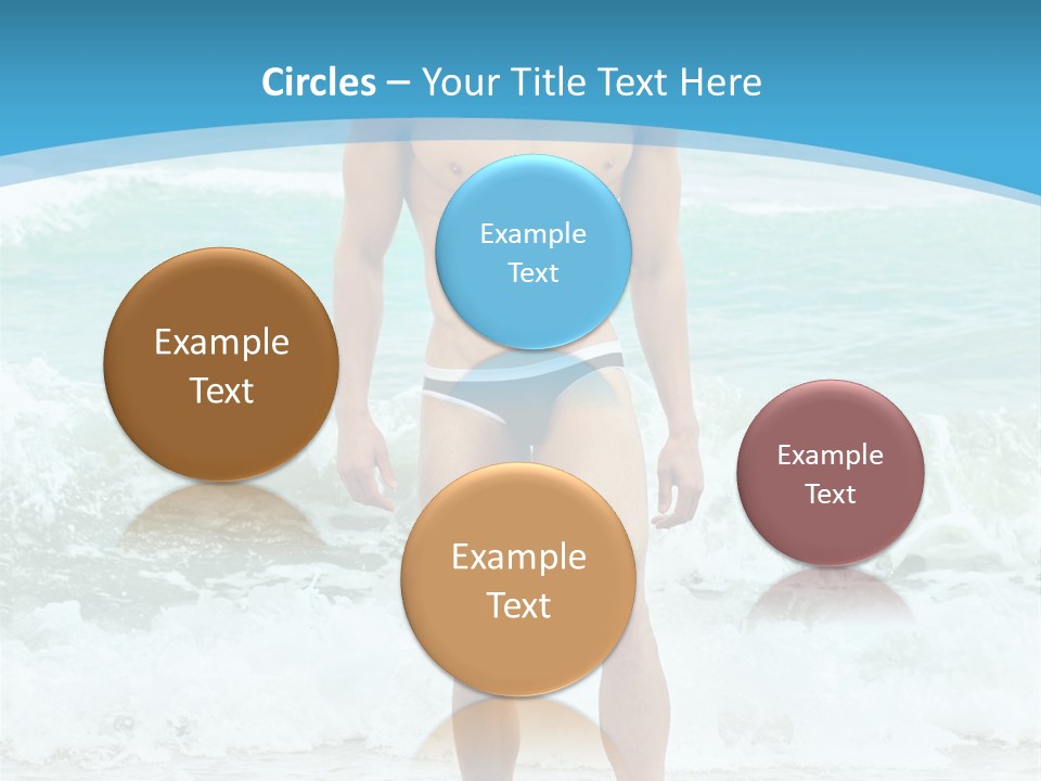 Torso Sexy Beautiful PowerPoint Template