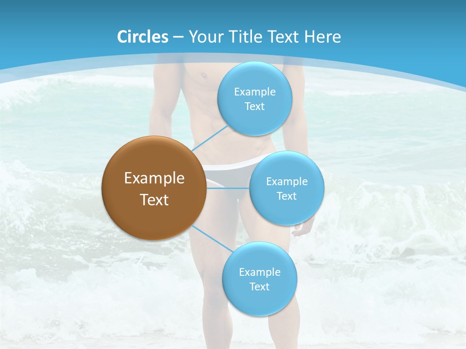 Torso Sexy Beautiful PowerPoint Template