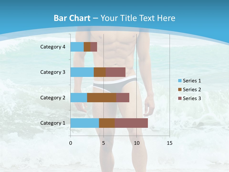 Torso Sexy Beautiful PowerPoint Template