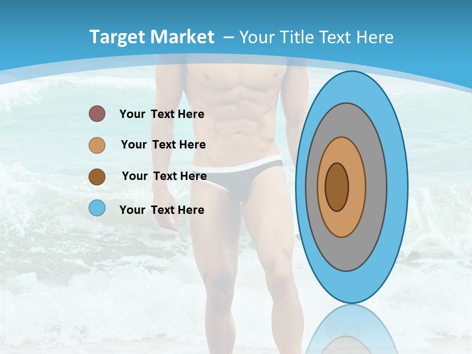 Torso Sexy Beautiful PowerPoint Template