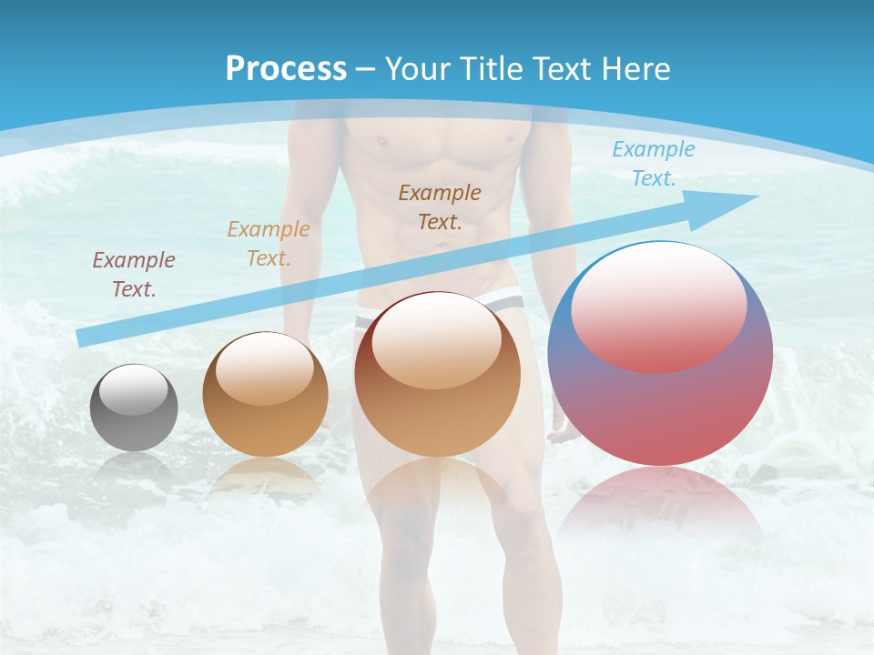 Torso Sexy Beautiful PowerPoint Template
