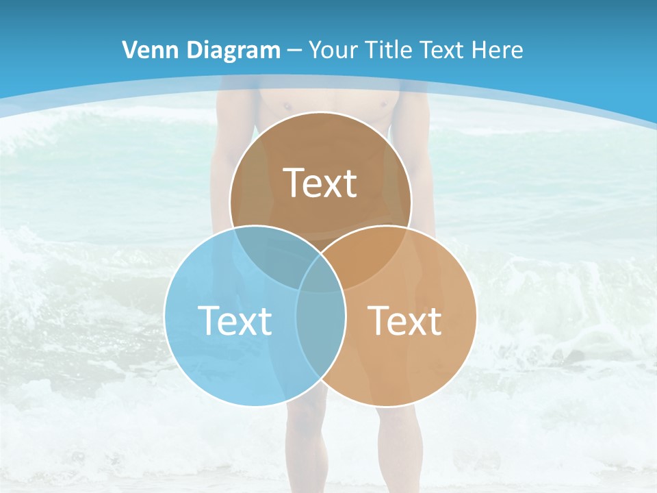 Torso Sexy Beautiful PowerPoint Template