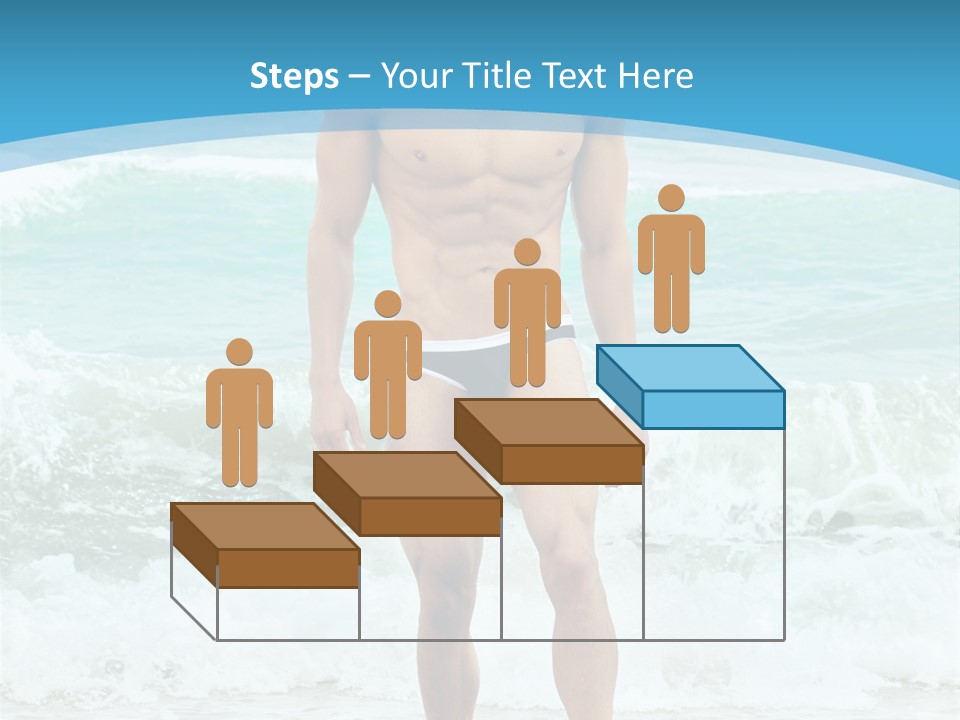 Torso Sexy Beautiful PowerPoint Template