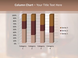 Glass Cognac Smoke PowerPoint Template