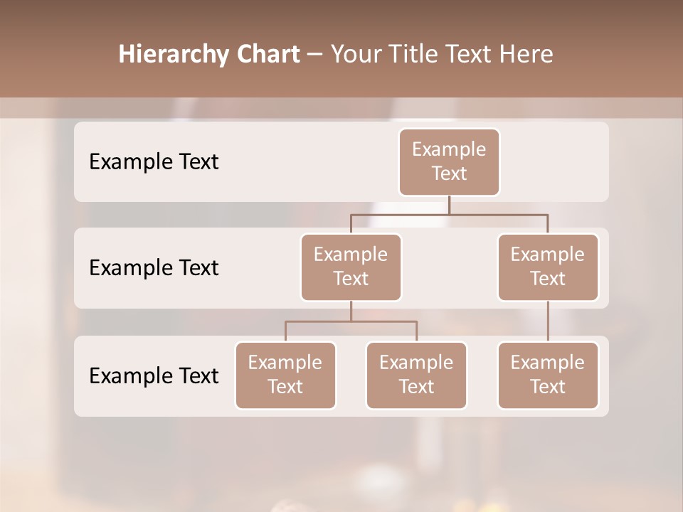 Glass Cognac Smoke PowerPoint Template