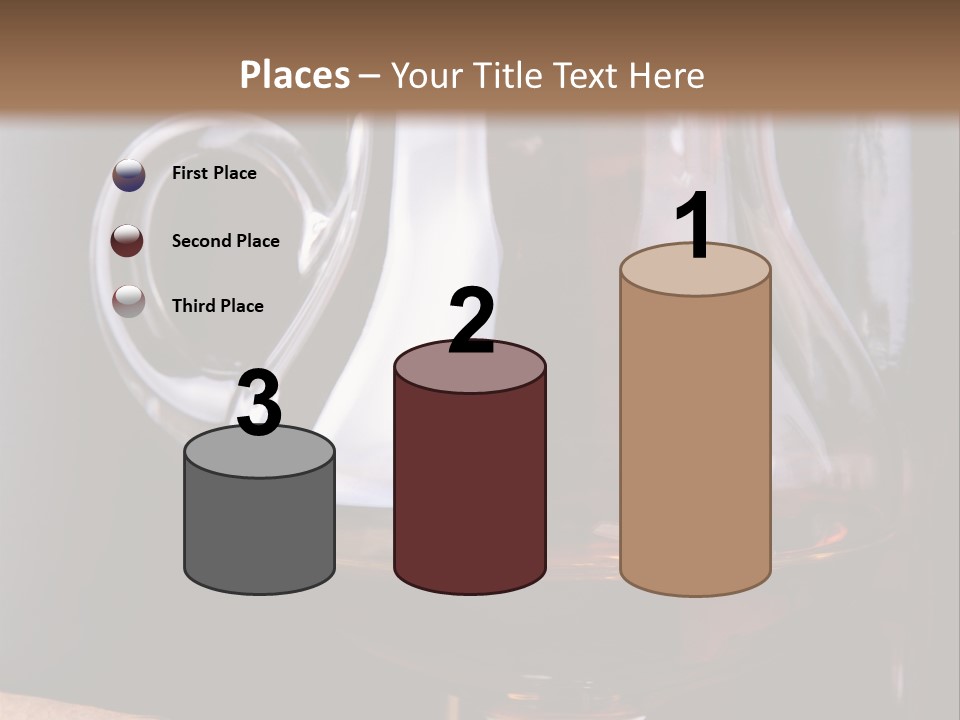 Liquor Close Up Cognac PowerPoint Template