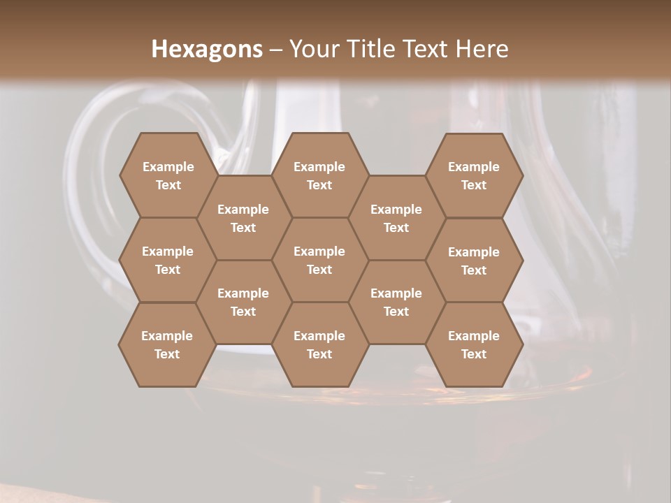 Liquor Close Up Cognac PowerPoint Template