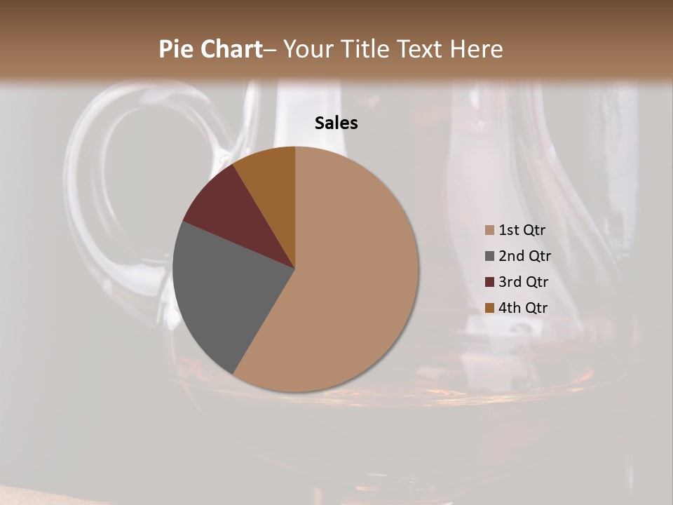 Liquor Close Up Cognac PowerPoint Template