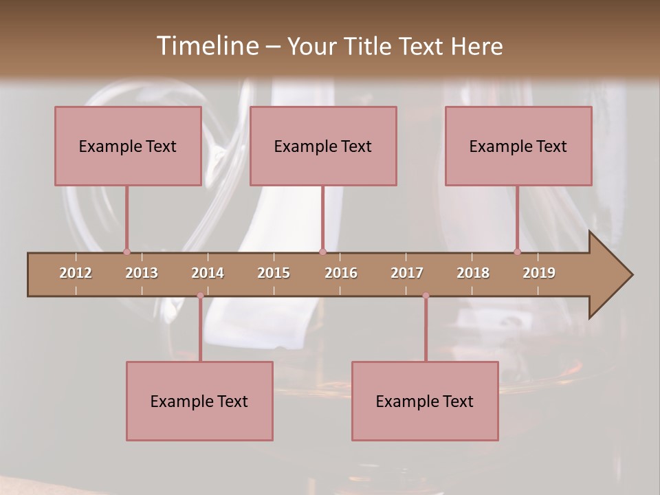 Liquor Close Up Cognac PowerPoint Template