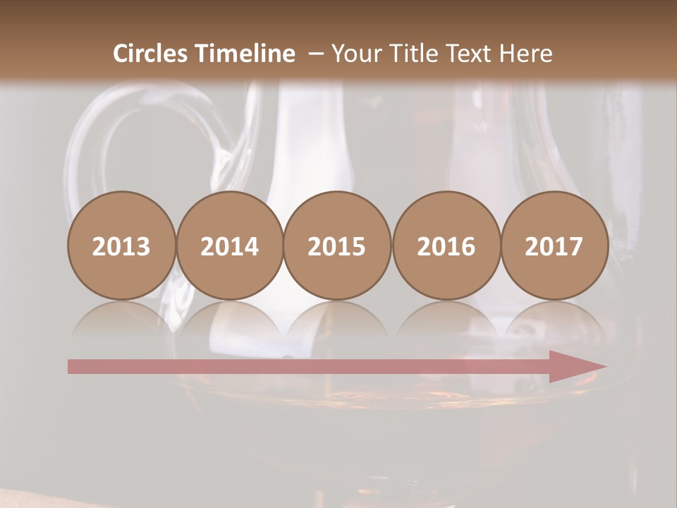 Liquor Close Up Cognac PowerPoint Template